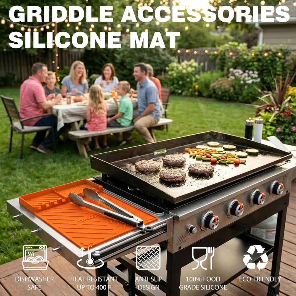 Siliconen grillmatten of acces - Outdoor Camping Grill recensie en prijs