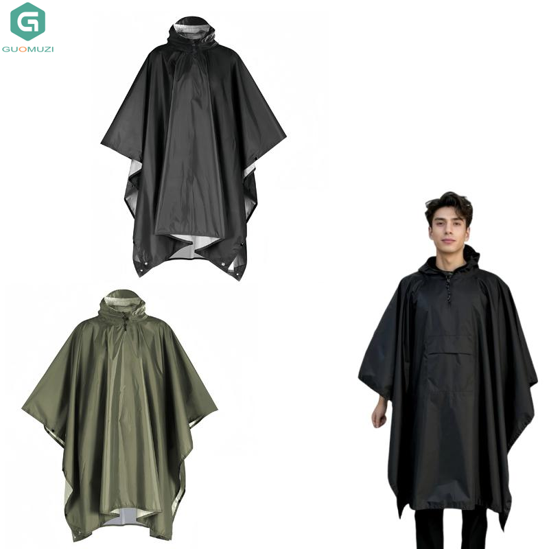 PU-coating regenjas Reisregenj - Camping Rain Poncho recensie en prijs