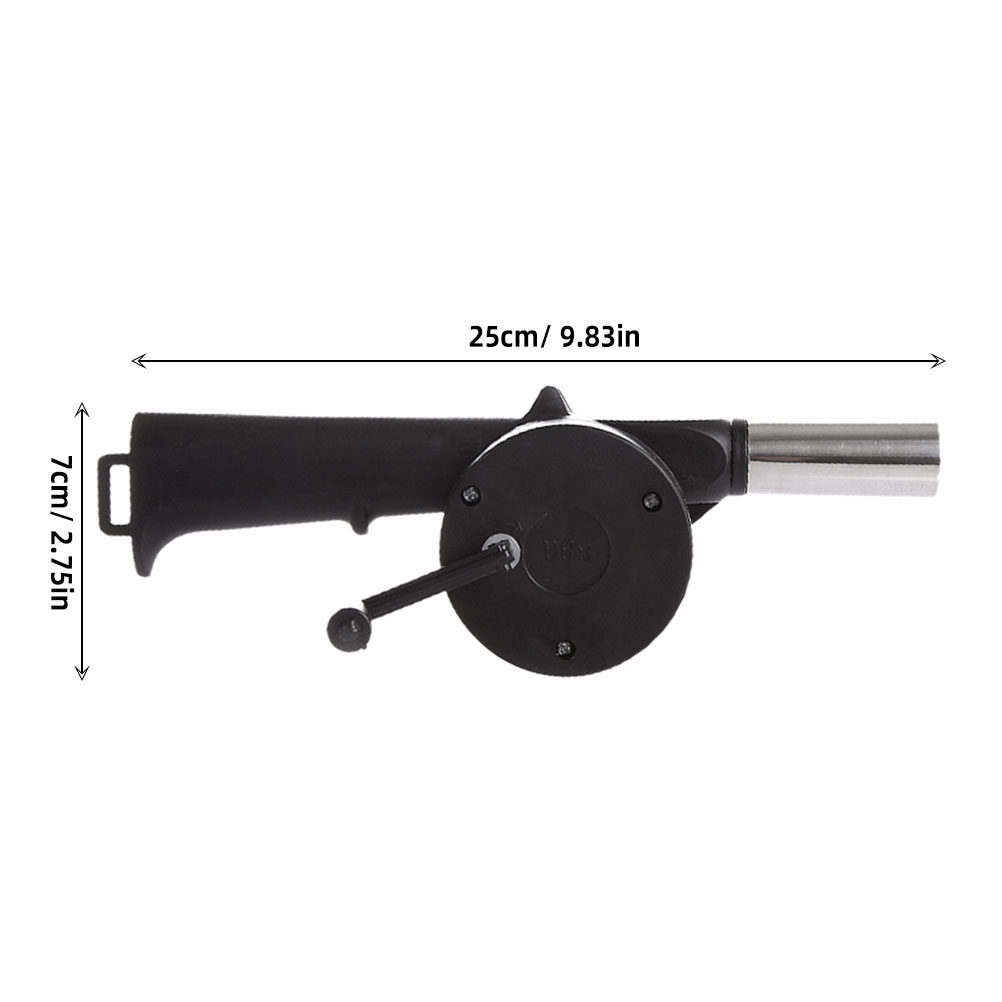 4-delige handmatige barbecueve - Outdoor Camping Fire recensie en prijs