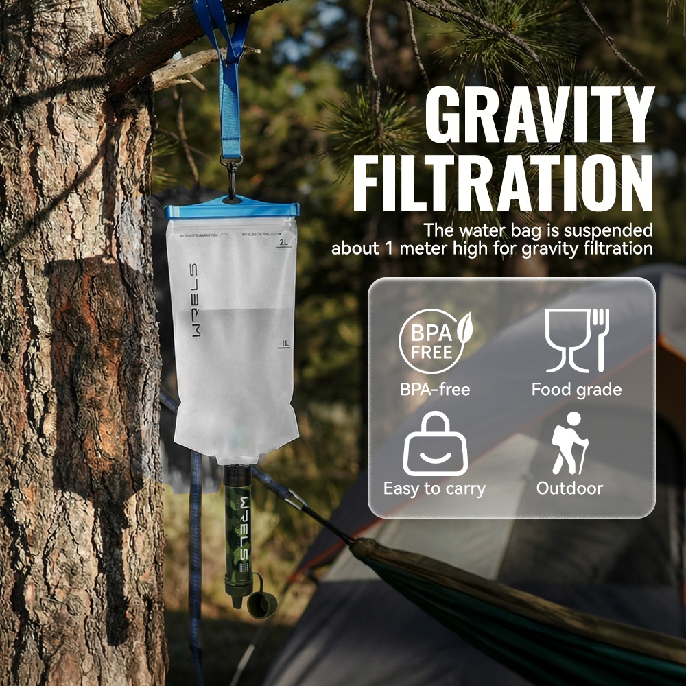 WRELS Outdoor draagbare waterf - Survival Kit recensie en prijs