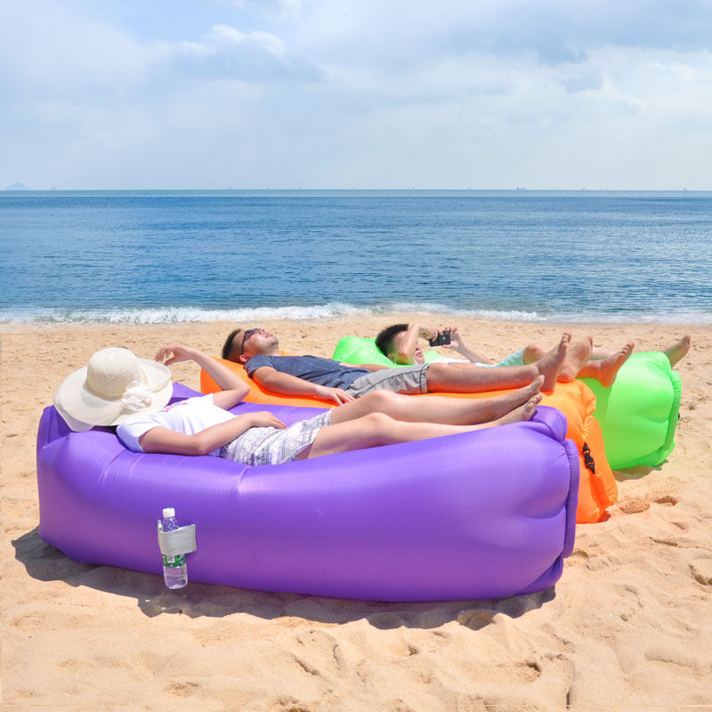 Draagbare opblaasbare luchtban - Outdoor Camping Couch recensie en prijs