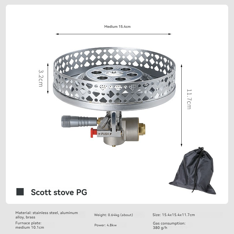CAMPINGMOON PG-4 Scott Propane - Outdoor Camping Heater For Tent recensie en prijs