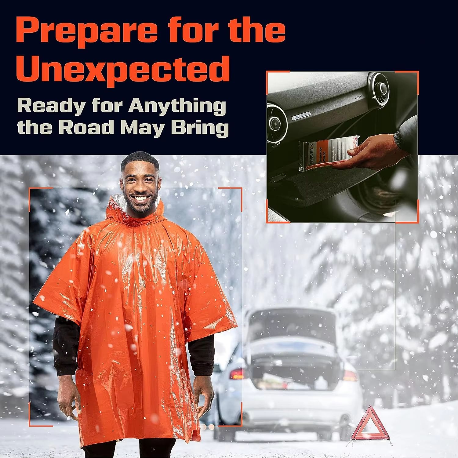 Noodregenponcho Thermische dek - Camping Rain Poncho recensie en prijs