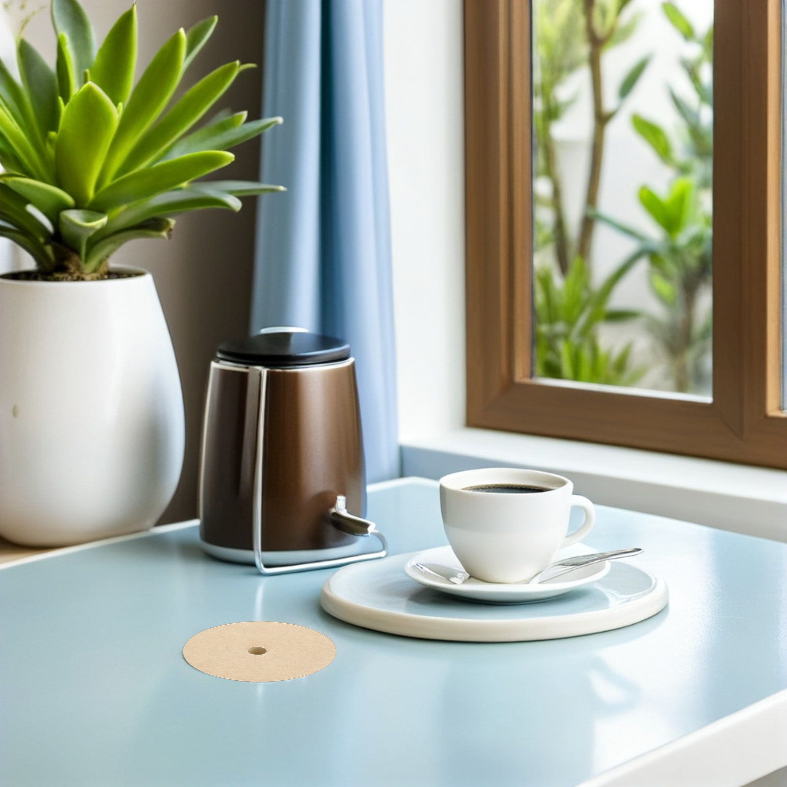 300 stuks ongebleekte ronde ko - Camp Percolator Coffee recensie en prijs