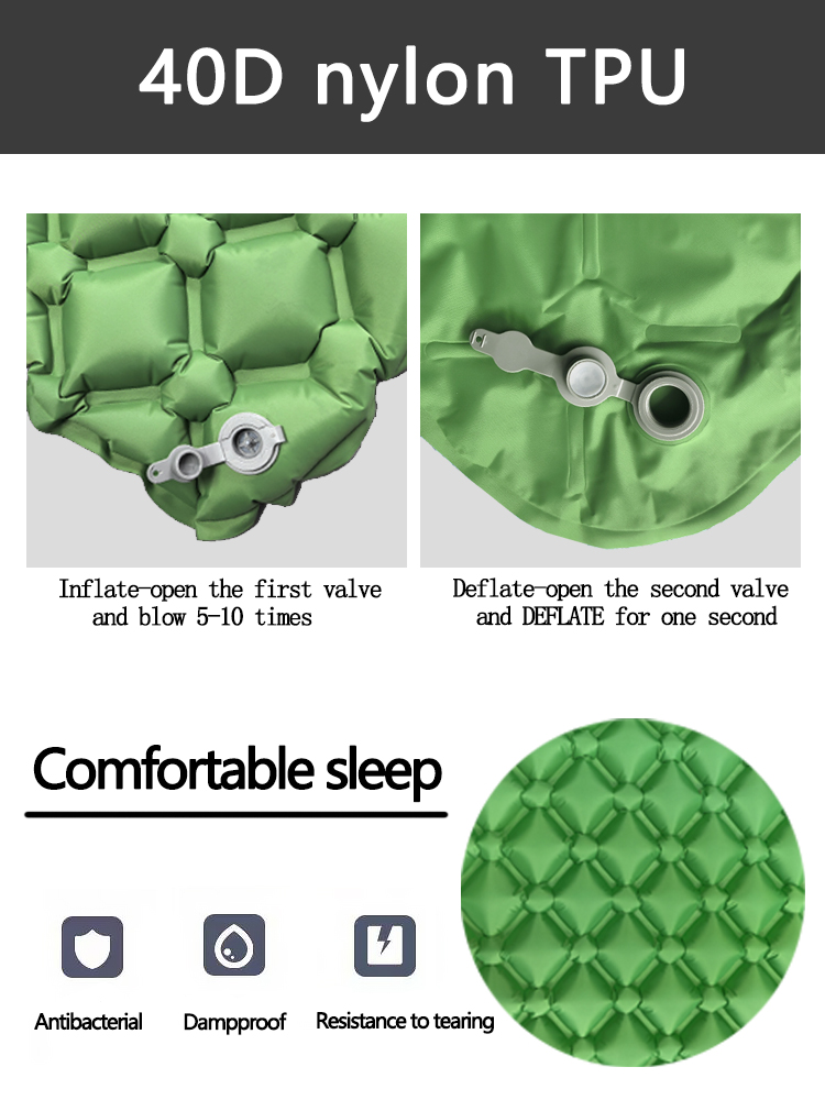 Opblaasbaar campingmatras in t - Outdoor Camping Couch recensie en prijs