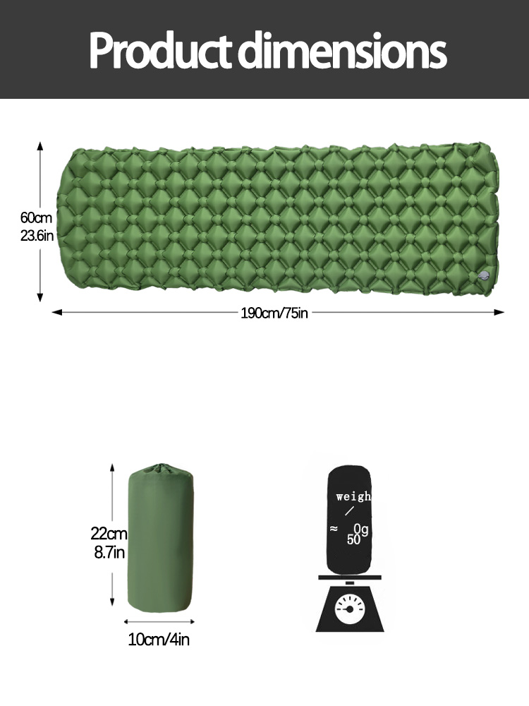 Opblaasbaar campingmatras in t - Outdoor Camping Couch recensie en prijs