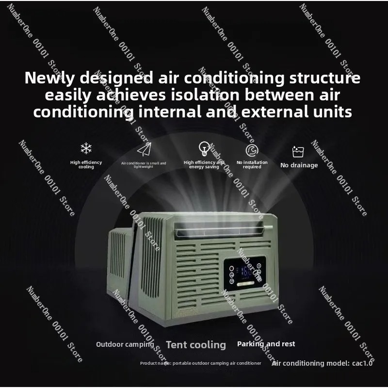 DC Inverter Mobiele Raam Airco - Outdoor Camping Air Conditioner recensie en prijs