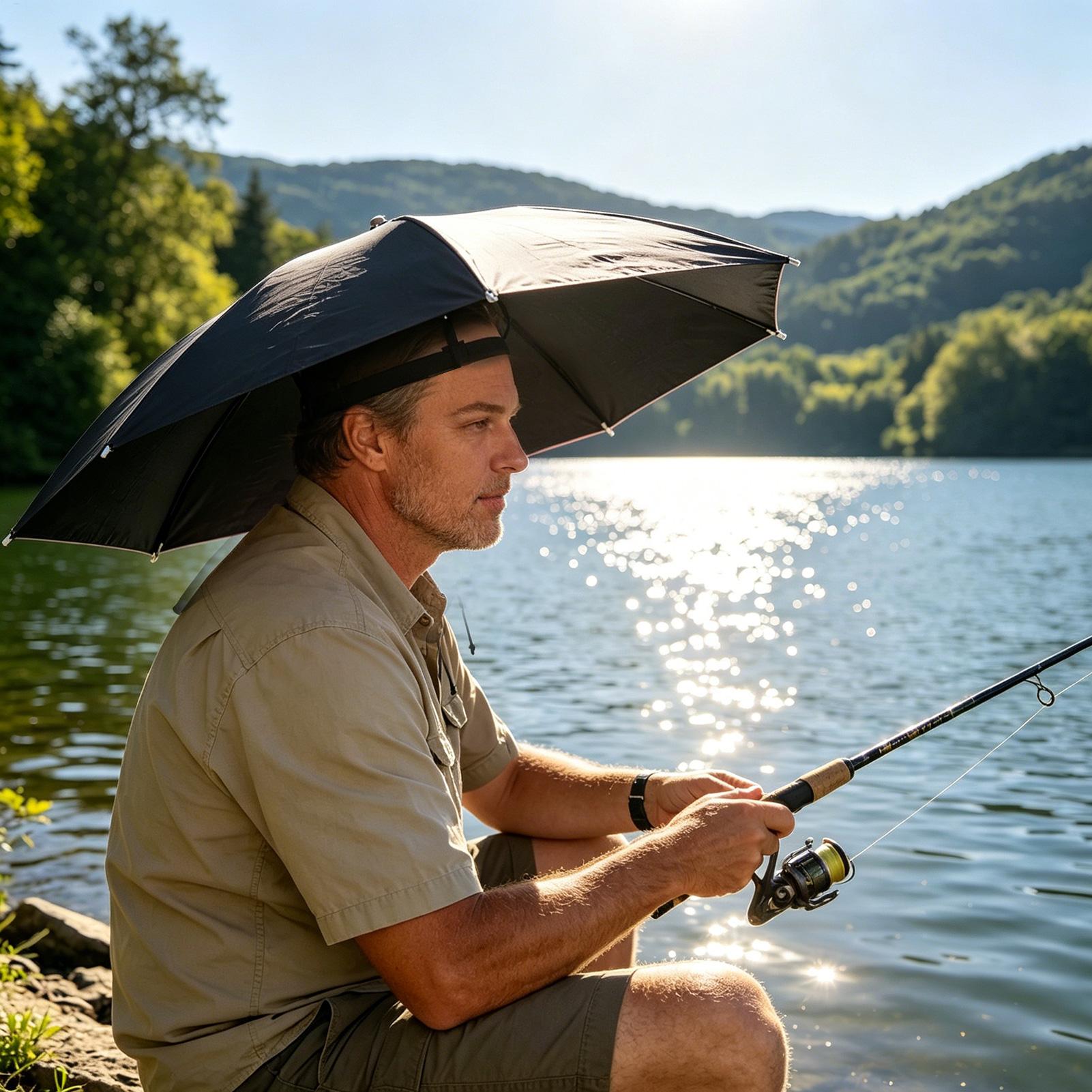 Opvouwbare parapluhoed Waterdi - Outdoor Camping Hat recensie en prijs